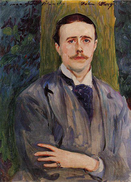 John Singer Sargent Portrait of Jacques Emile Blanche